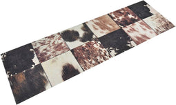 vidaXL - Keukenmat - wasbaar - dierenhuidprint - 60x180 - cm - fluweel