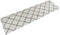 vidaXL - Keukenmat - wasbaar - geblokt - 45x150 - cm - fluweel