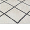 vidaXL - Keukenmat - wasbaar - geblokt - 45x150 - cm - fluweel