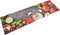 vidaXL - Keukenmat - wasbaar - groenteprint - 45x150 - cm - fluweel