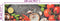 vidaXL - Keukenmat - wasbaar - groenteprint - 45x150 - cm - fluweel