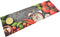 vidaXL - Keukenmat - wasbaar - groenteprint - 60x180 - cm - fluweel