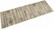 vidaXL - Keukenmat - wasbaar - hekprint - 45x150 - cm - fluweel