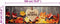 vidaXL - Keukenmat - wasbaar - herfstprint - 60x180 - cm - fluweel