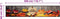 vidaXL - Keukenmat - wasbaar - herfstprint - 60x300 - cm - fluweel