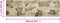 vidaXL - Keukenmat - wasbaar - koffieprint - 45x150 - cm - fluweel - bruin