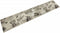 vidaXL - Keukenmat - wasbaar - koffieprint - 60x300 - cm - fluweel - grijs