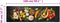 vidaXL - Keukenmat - wasbaar - kruidenprint - 45x150 - cm - fluweel