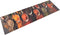 vidaXL - Keukenmat - wasbaar - lepel- - en - kruidenprint - 45x150 - cm - fluweel