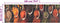 vidaXL - Keukenmat - wasbaar - lepel- - en - kruidenprint - 60x180 - cm - fluweel