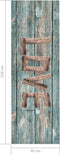 vidaXL - Keukenmat - wasbaar - Love - 45x150 - cm