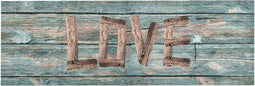 vidaXL - Keukenmat - wasbaar - Love - 60x300 - cm