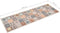 vidaXL - Keukenmat - wasbaar - Mosaic - Colour - 60x300 - cm