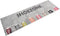 vidaXL - Keukenmat - wasbaar - shoezone-print - 60x180 - cm - fluweel