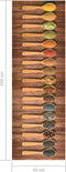 vidaXL - Keukenmat - wasbaar - Spoon - 45x150 - cm
