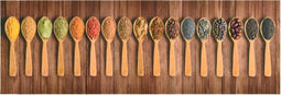 vidaXL - Keukenmat - wasbaar - Spoons - 60x300 - cm