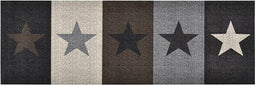 vidaXL - Keukenmat - wasbaar - Star - 45x150 - cm