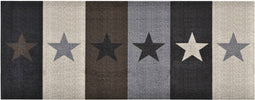 vidaXL - Keukenmat - wasbaar - Stars - 60x180 - cm