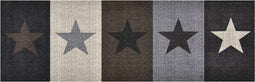 vidaXL - Keukenmat - wasbaar - Stars - 60x300 - cm