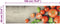 vidaXL - Keukenmat - wasbaar - tomatenprint - 60x180 - cm - fluweel