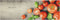 vidaXL - Keukenmat - wasbaar - tomatenprint - 60x180 - cm - fluweel