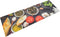 vidaXL - Keukenmat - wasbaar - wijn- - en - dinerprint - 60x180 - cm - fluweel