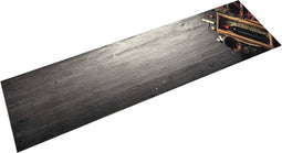 vidaXL - Keukenmat - wasbaar - wijnflesprint - 60x300 - cm - fluweel