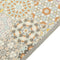 vidaXL - Keukenmat - wasbaar - zeshoekpastelprint - 45x150 - cm - fluweel