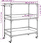 vidaXL - Keukentrolley - 100,5x50x105 - cm - bewerkt - hout - sonoma - eikenkleurig