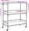 vidaXL - Keukentrolley - 100,5x50x105 - cm - grijs - sonoma - eikenkleur