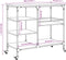vidaXL - Keukentrolley - 100x45x89,5 - cm - bewerkt - hout - bruin - eikenkleurig