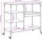 vidaXL - Keukentrolley - 100x45x89,5 - cm - bewerkt - hout - gerookt - eikenkleurig