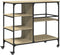 vidaXL - Keukentrolley - 100x45x89,5 - cm - bewerkt - hout - sonoma - eikenkleurig