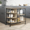 vidaXL - Keukentrolley - 100x45x89,5 - cm - bewerkt - hout - sonoma - eikenkleurig