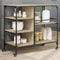 vidaXL - Keukentrolley - 100x45x89,5 - cm - bewerkt - hout - sonoma - eikenkleurig