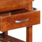 vidaXL - Keukentrolley - 100x48x89 - cm - massief - acaciahout