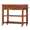 vidaXL - Keukentrolley - 100x48x89 - cm - massief - acaciahout