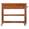 vidaXL - Keukentrolley - 100x48x89 - cm - massief - acaciahout