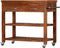 vidaXL - Keukentrolley - 100x48x89 - cm - massief - acaciahout