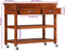 vidaXL - Keukentrolley - 100x48x89 - cm - massief - acaciahout