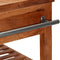 vidaXL - Keukentrolley - 100x48x89 - cm - massief - acaciahout