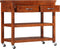 vidaXL - Keukentrolley - 100x48x89 - cm - massief - acaciahout