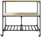 vidaXL - Keukentrolley - 100x50x95 - cm - bewerkt - hout - sonoma - eikenkleurig