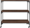 vidaXL - Keukentrolley - 102x50x95 - cm - bewerkt - hout - bruin - eikenkleurig