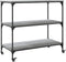 vidaXL - Keukentrolley - 102x50x95 - cm - bewerkt - hout - grijs - sonoma - eiken