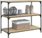 vidaXL - Keukentrolley - 102x50x95 - cm - bewerkt - hout - sonoma - eikenkleurig