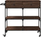 vidaXL - Keukentrolley - 105x42x95 - cm - bewerkt - hout - bruin - eikenkleurig