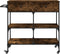 vidaXL - Keukentrolley - 105x42x95 - cm - bewerkt - hout - gerookt - eikenkleurig