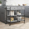 vidaXL - Keukentrolley - 105x42x95 - cm - bewerkt - hout - grijs - sonoma - eikenkleur
