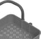 vidaXL - Keukentrolley - 3-laags - 42x35x85 - cm - ijzer - en - ABS - grijs